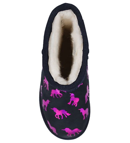 EMU Australia Teddy Boots - Rainbow Unicorn Brumby - Midnight M EMU Australia Teddy Boots - Rainbow Unicorn Brumby - Midnight M