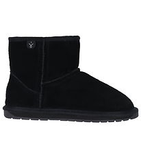 Bottes en peluche EMU Australia - Wallaby Mini - Noir Bottes en peluche EMU Australia - Wallaby Mini - Noir