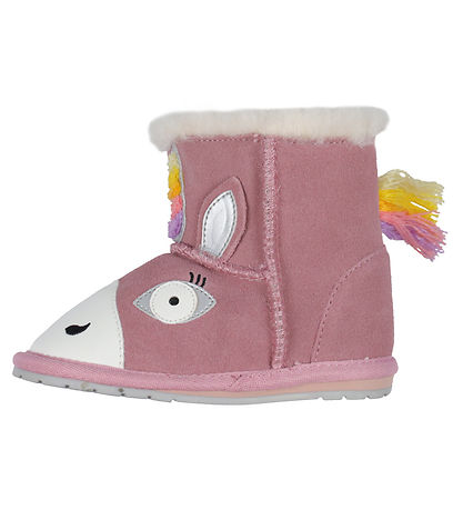 EMU Australia Teddyboots - Magical Unicorn Walker - Pale Pink