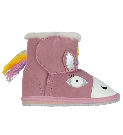 EMU Australia Teddyboots - Magical Unicorn Walker - Pale Pink