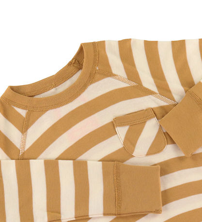 Katvig Blouse - Caramel/White Striped