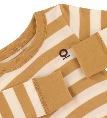 Katvig Blouse - Caramel/White Striped