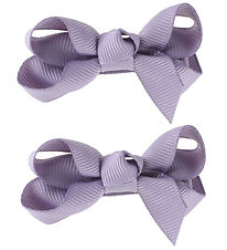 By Stær Hårrosettar - 2-pack - Klassisk - 6 cm - Dammlila