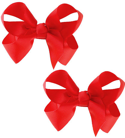 By Stær Haarband - 2-pack - Klassiek - 8 cm - Papaverrood
