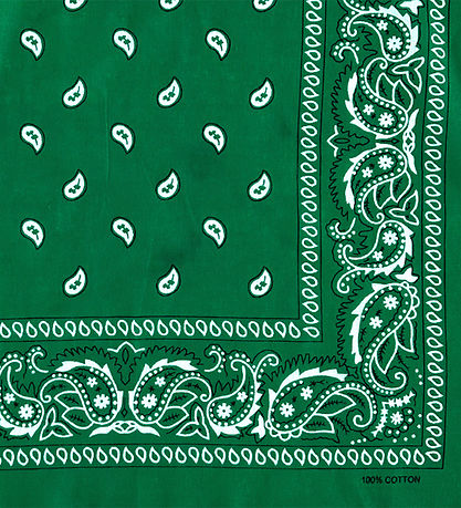 Écharpe By Stær - Fie - 53x53 cm - Vert Clair