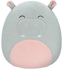 Peluche Squishmallows - 30 cm - Hippopotame Harrison Peluche Squishmallows - 30 cm - Hippopotame Harrison