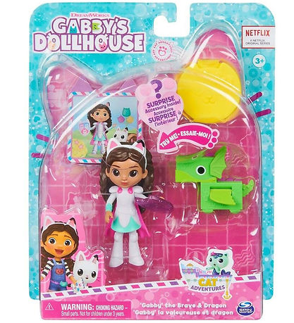 Gabby's Dollhouse Set - 6 Parts - CAT-tivity Pack - Knight Gabby's Dollhouse Set - 6 Parts - CAT-tivity Pack - Knight