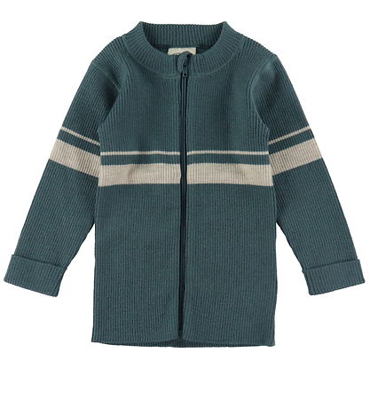 Voksi Cardigan - Wolle - Sea Green