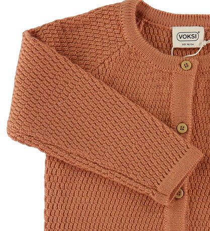 Voksi Cardigan - Wool - Sandstone Peach Voksi Cardigan - Wool - Sandstone Peach