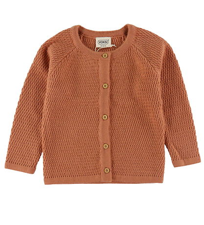 Voksi Cardigan - Wool - Sandstone Peach Voksi Cardigan - Wool - Sandstone Peach