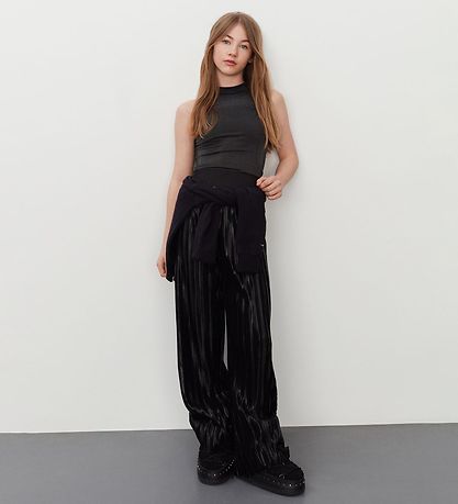 Sofie Schnoor Mädchen Hosen - Plissé - Schwarz