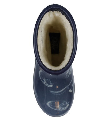 Petit by Sofie Schnoor Rubber Boots w. Lining - Mdesert blue w. 