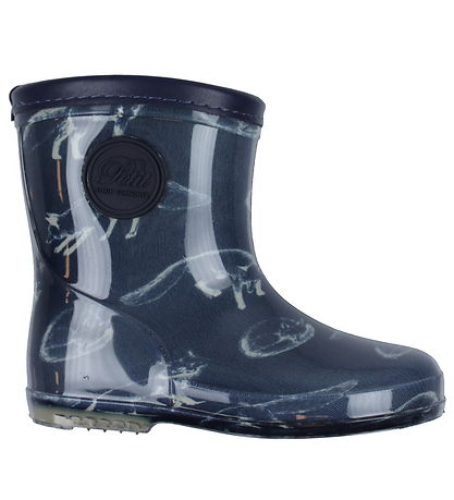 Petit by Sofie Schnoor Rubber Boots w. Lining - Mdesert blue w. 