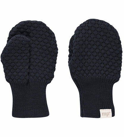 Moufles MP - Laine - Oslo - Marine Moufles MP - Laine - Oslo - Marine