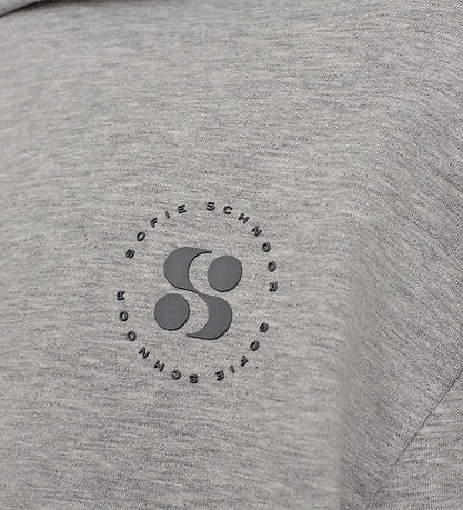 Sofie Schnoor Girls Hoodie - Grey Melange Sofie Schnoor Girls Hoodie - Grey Melange