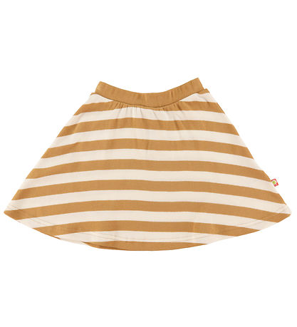 Katvig Skirt - Caramel/White Striped