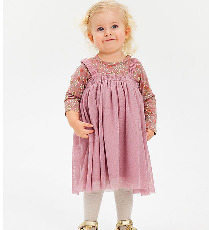 The New Siblings Kleid - TnsIbea - Nostalgie Rose m. Goldpunkt