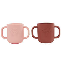 OYOY Kopper - 2-pack - Kappu - Coral/muskatnøtt