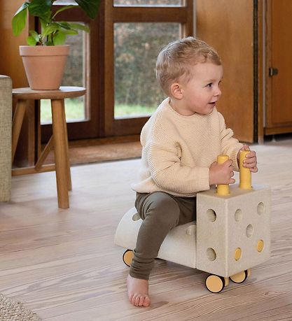 MODU 4x Swirly Wheels - 4-Pack - Honey Yellow