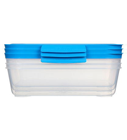 Boîtes de rangement Sistema - 3 Pack - Nest It - 1,5 L - Bleu Boîtes de rangement Sistema - 3 Pack - Nest It - 1,5 L - Bleu