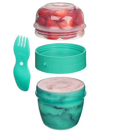 Boîte à Repas av. Couvert Sistema - Snack Capsule - 515 ml - Tur Boîte à Repas av. Couvert Sistema - Snack Capsule - 515 ml - Tur