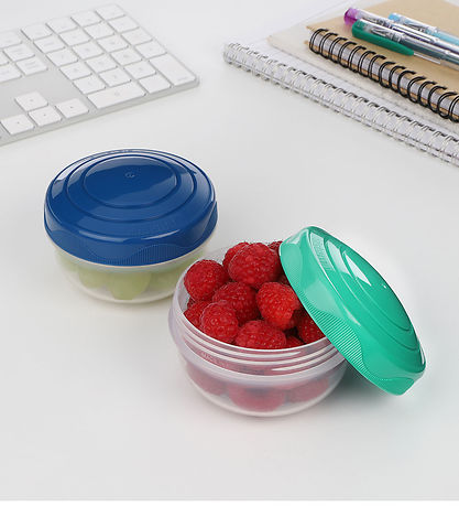 Sistema Containers - 2-Pack - Portionpod - 210 mL - M desert blu Sistema Containers - 2-Pack - Portionpod - 210 mL - M desert blu