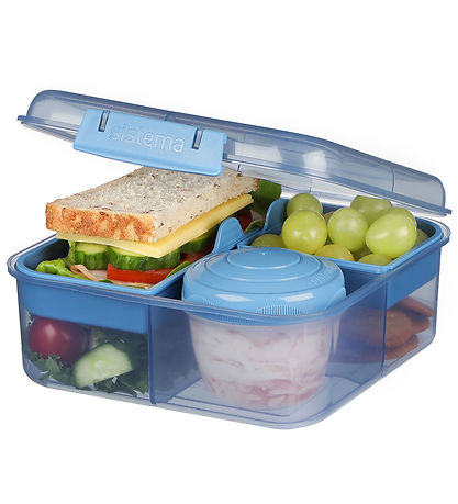 Sistema Lunchbox w. Container - Bento Cube - 1.25 L - Mountain B Sistema Lunchbox w. Container - Bento Cube - 1.25 L - Mountain B