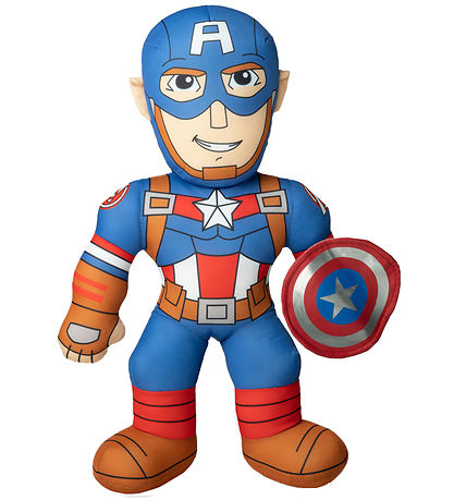 Marvel Soft Toy w. Sound - Captain America - 20 cm