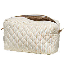 Cam Cam Toiletry Bag - Large - Classic+ Stripes Camel/Camel Cam Cam Toiletry Bag - Large - Classic+ Stripes Camel/Camel