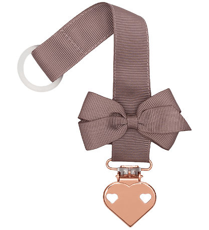 Little Wonders Pacifier Clip - Ellen - Chocolate