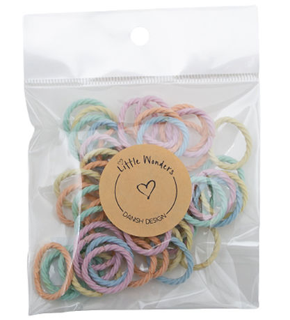 Bandeaux à Cheveux Elastiques Little Wonders - 50 pces - Pastel