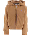 GANT Cardigan - Shield - Burnt Sugar GANT Cardigan - Shield - Burnt Sugar