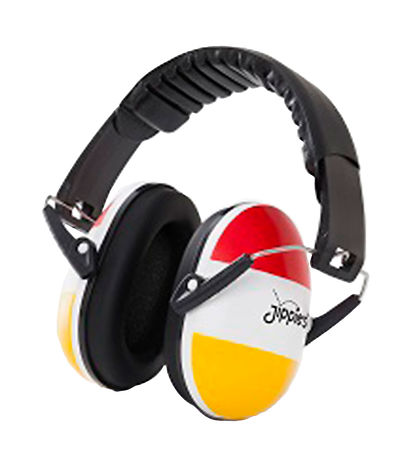Casque antibruit Jippies - Rouge/Blanc/Jaune