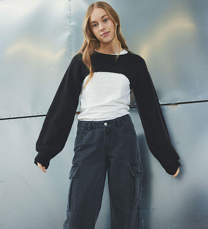 LMTD Jeans - Lading - NLfLizza - Black Denim