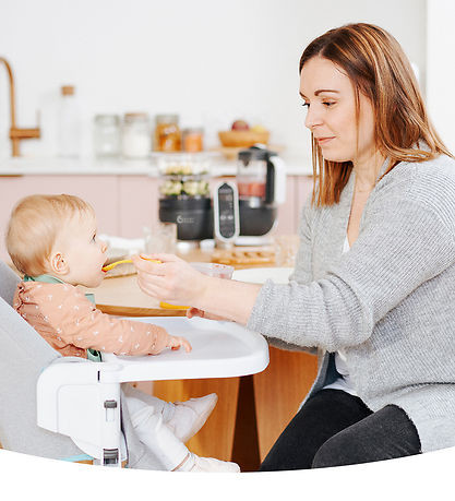 Babymoov Containers m. Lepels - 15 Onderdelen Babymoov Containers m. Lepels - 15 Onderdelen