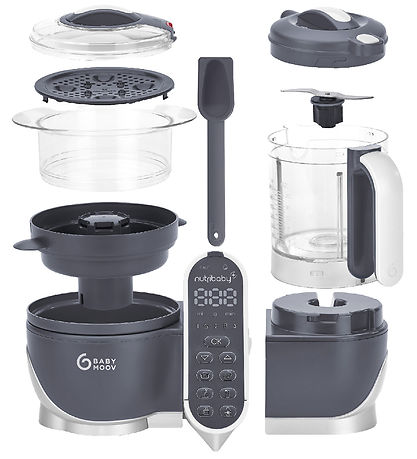 Babymoov Voedselmachine - Nutribaby+ - Industrieel Grey