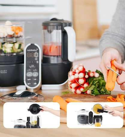 Babymoov Voedselmachine - Nutribaby+ - Industrieel Grey