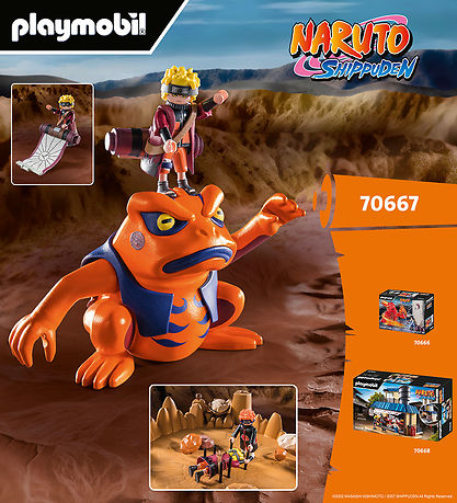 Playmobil Naruto - Naruto Vs. Pain - 70667 - 48 Parts