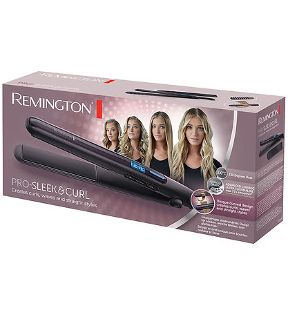 Remington Hair Straightener - Pro-Sleek & Curl - S6505 Remington Hair Straightener - Pro-Sleek & Curl - S6505