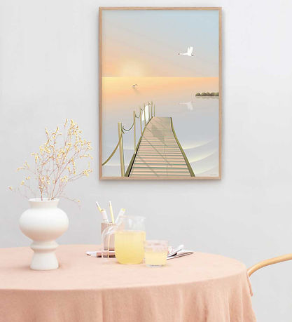 Vissevasse Poster - 30x40 cm - Bathing Bridge