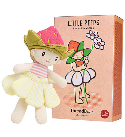 ThreadBear Doll - Little Peeps - Poppy Strawberry