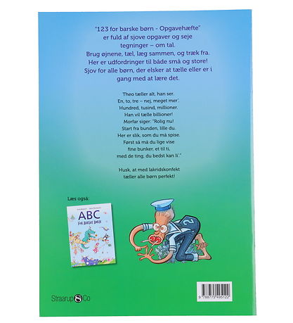 Straarup & Co Book - 123 Lining Basque kids - Exercise book - Da Straarup & Co Book - 123 Lining Basque kids - Exercise book - Da
