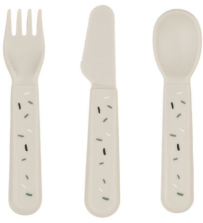 Done by Deer Cutlery - 3 pcs - Foodie - Confetti Sand