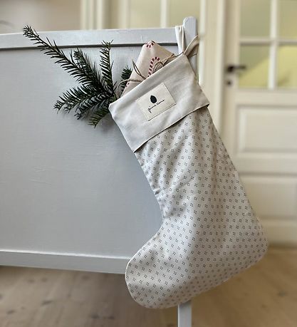 Pine Cone Christmas Stocking - Grandma's Christmas Sock - Natura Pine Cone Christmas Stocking - Grandma's Christmas Sock - Natura