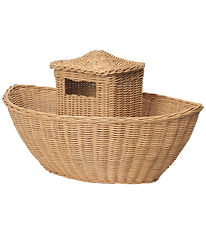 Panier de stockage Ferm Living - Braided Ark - 60x41x30 cm - Nat