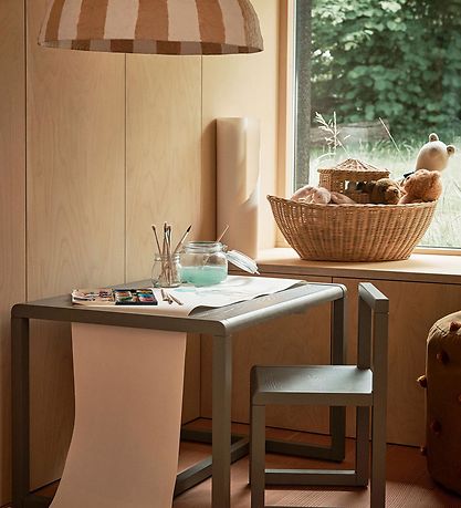 ferm Living Geymslukarfa - Braided Ark - 60x41x30 cm - Natura ferm Living Geymslukarfa - Braided Ark - 60x41x30 cm - Natura