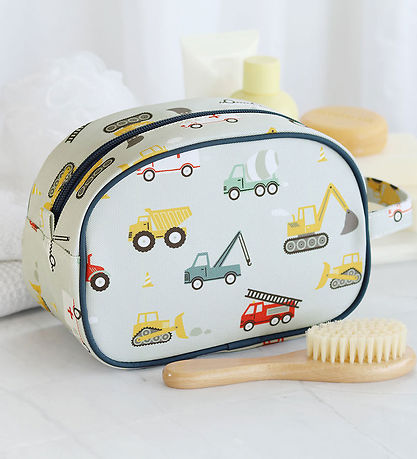 A Little Lovely Company Toiletry Bag - Vehicles A Little Lovely Company Toiletry Bag - Vehicles