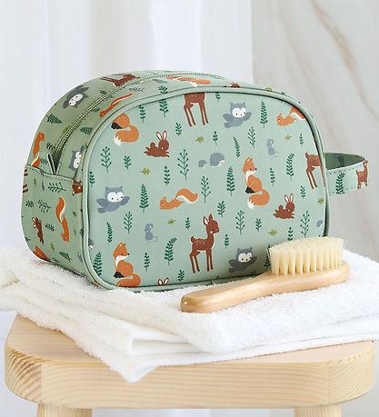 A Little Lovely Company Toiletry Bag - Forest Friends