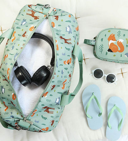 A Little Lovely Company Weekend Bag - Forest Friends