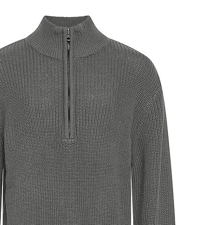 Grunt Blouse - Gebreid - Durbuy - Light Grey Grunt Blouse - Gebreid - Durbuy - Light Grey